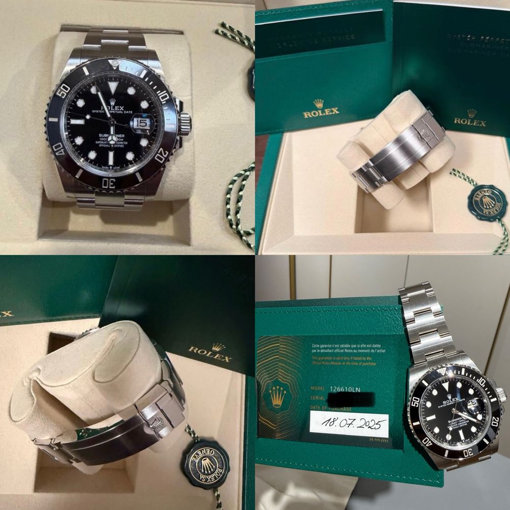 Rolex Submariner Date 126610LN 2025 126610LN otel stare nou
