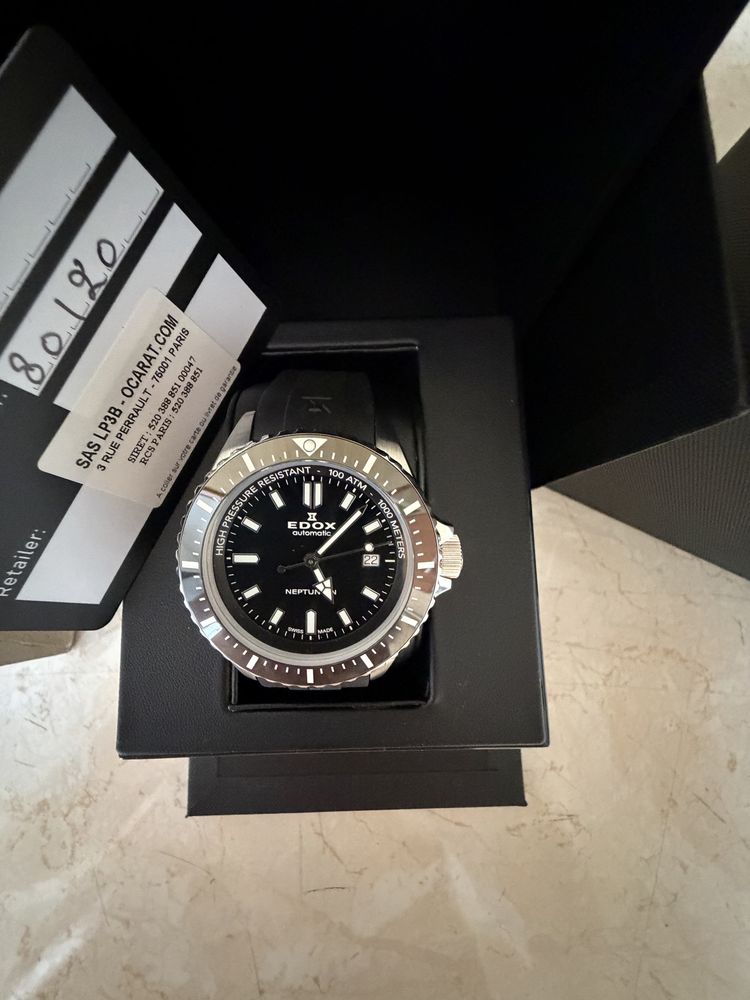 Edox Neptunian 80120 80120 otel stare nou