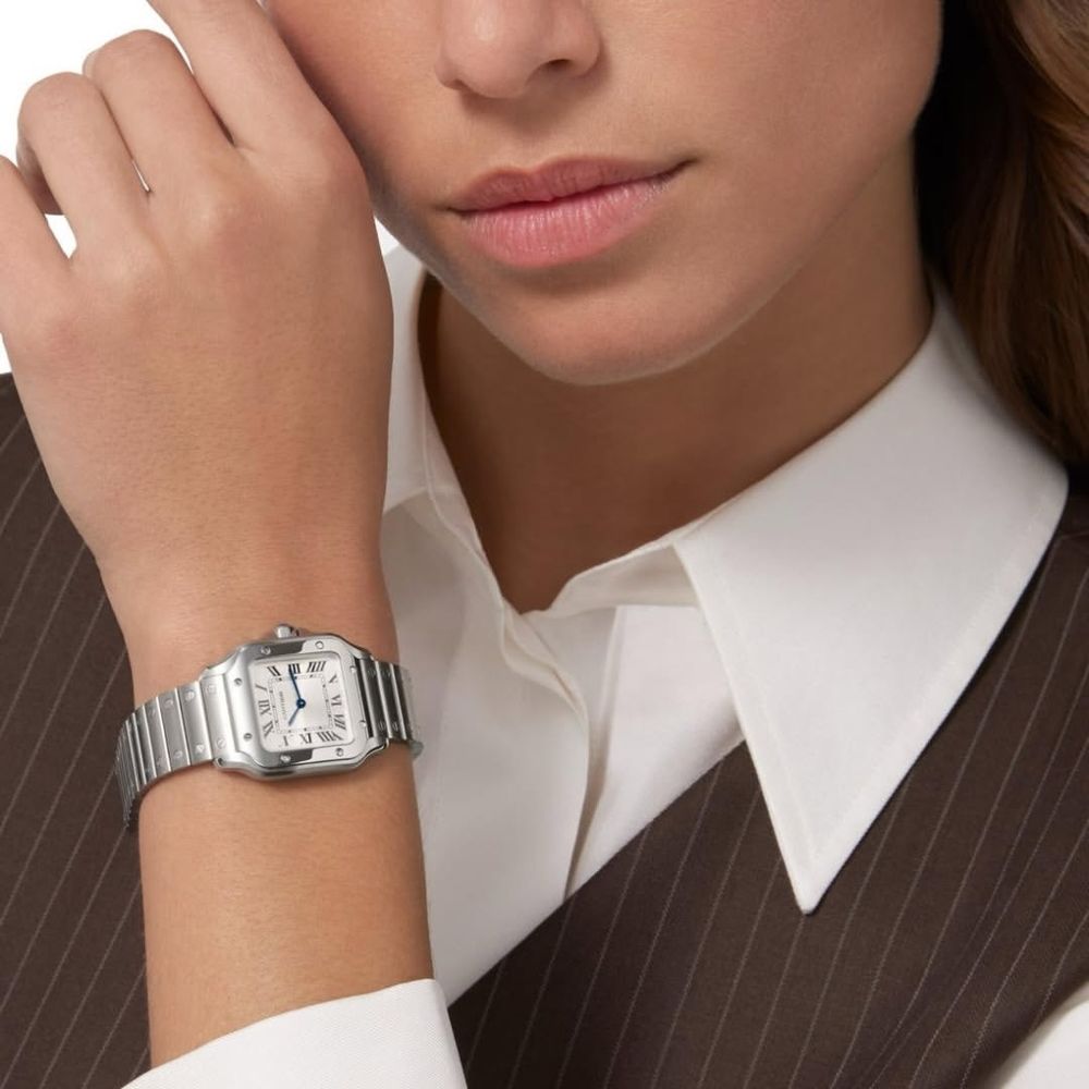 Cartier Santos otel stare nou