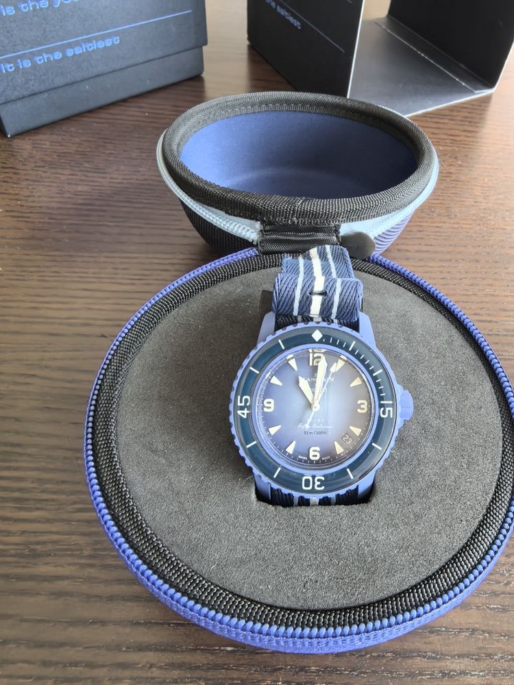 Swatch Atlantic Ocean ceramica stare bun