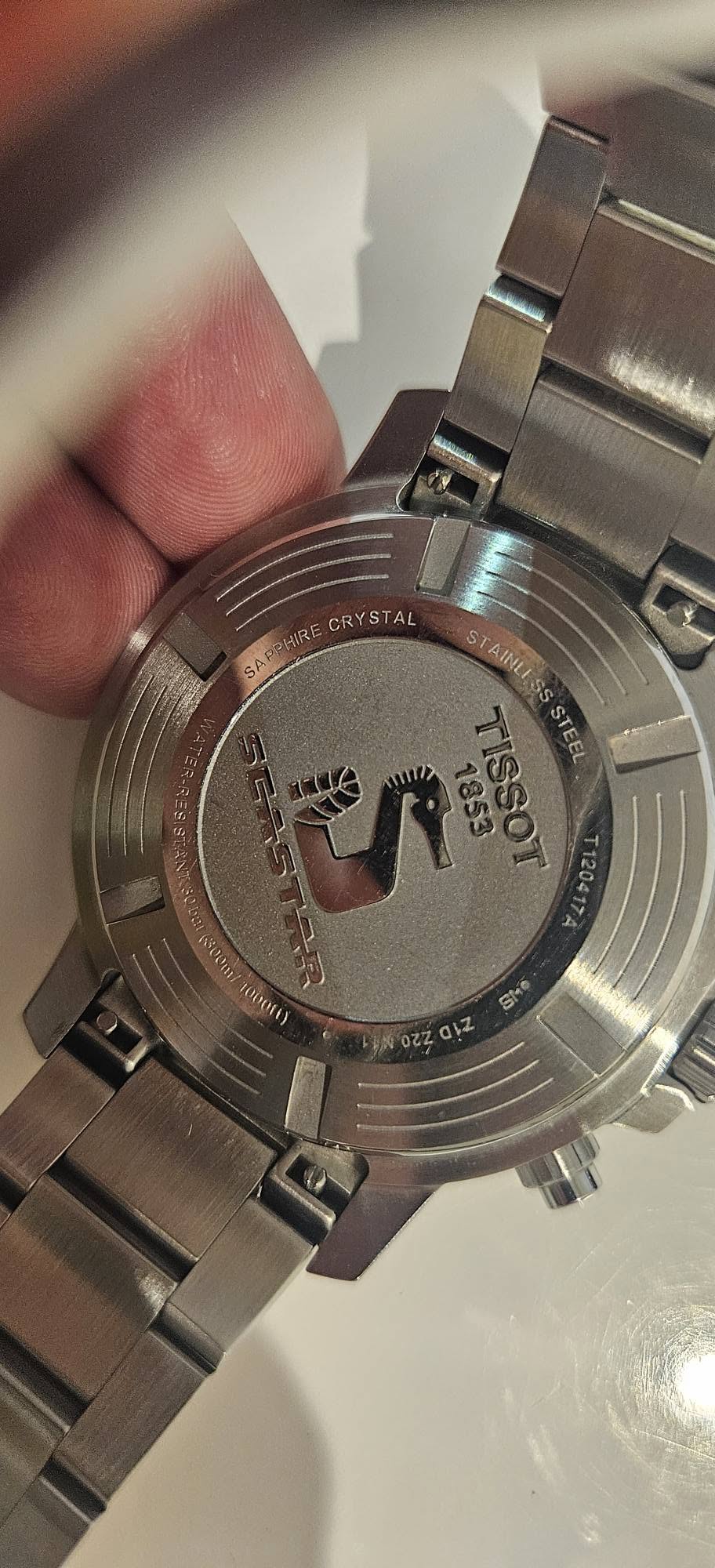 Tissot Seastar 1000 Chronograph T120.417.11.051 otel stare excelent