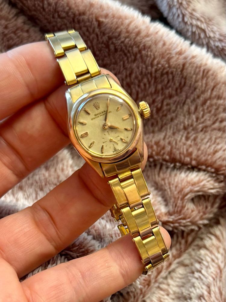 Rolex Oyster Perpetual anii '60 aur stare bun
