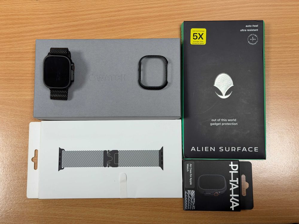 Apple Watch Ultra 3 titan stare excelent