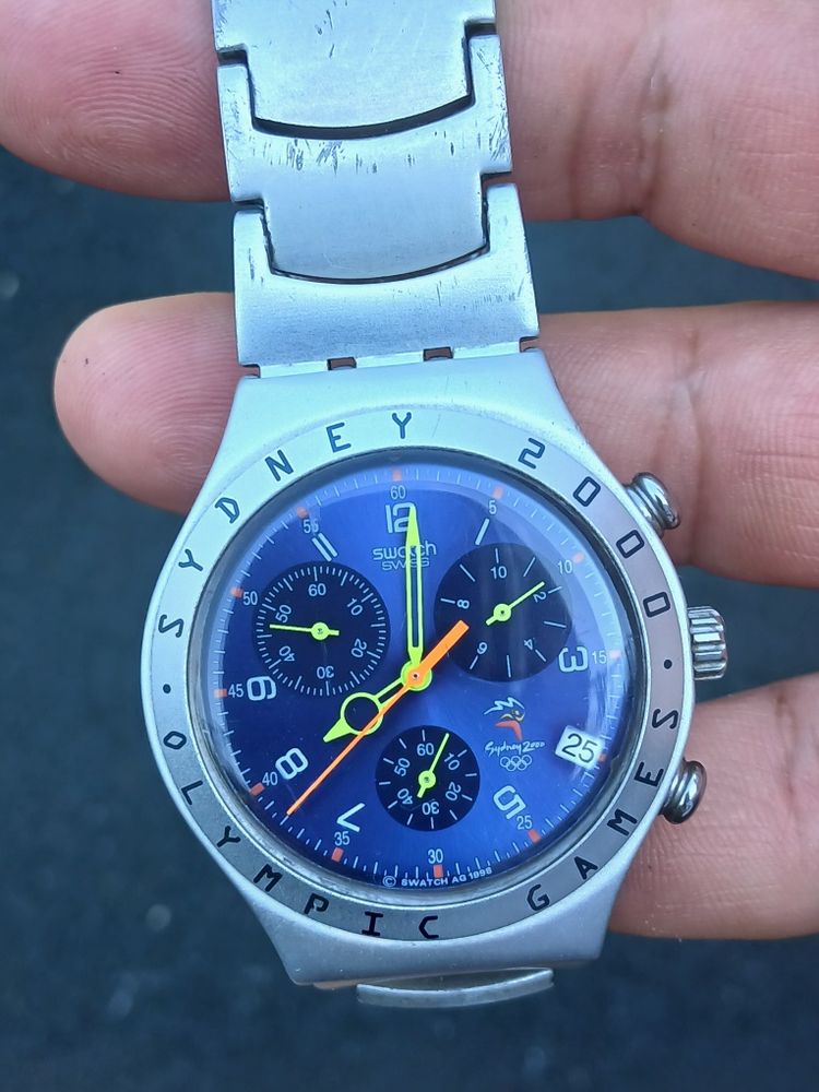 Swatch Sydney 2000 Olympic Games aluminiu stare acceptabil