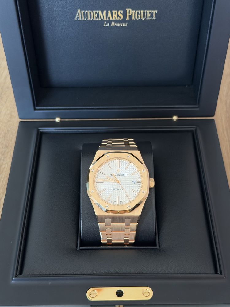 Audemars Piguet Royal Oak Selfwinding 15400OR.OO.1220OR.02 aur stare bun