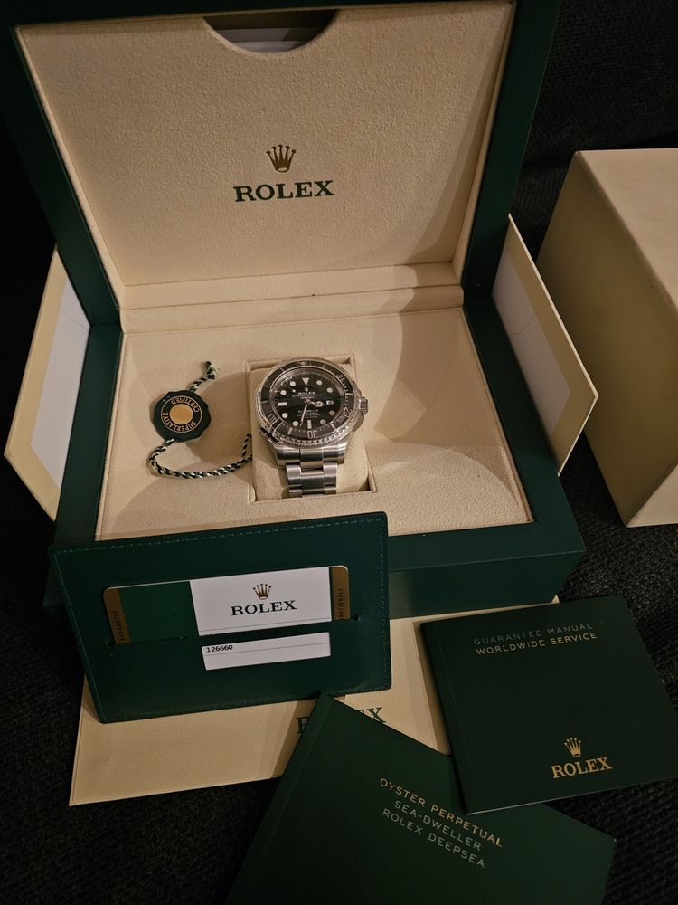 Rolex Sea-Dweller Deepsea 126660 otel stare bun