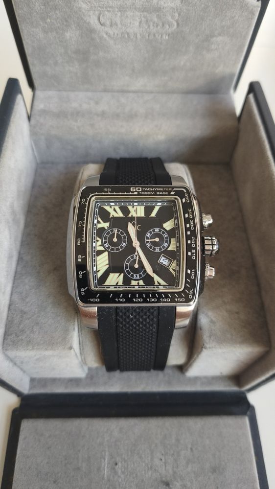 Guess GC Chronograph otel stare bun