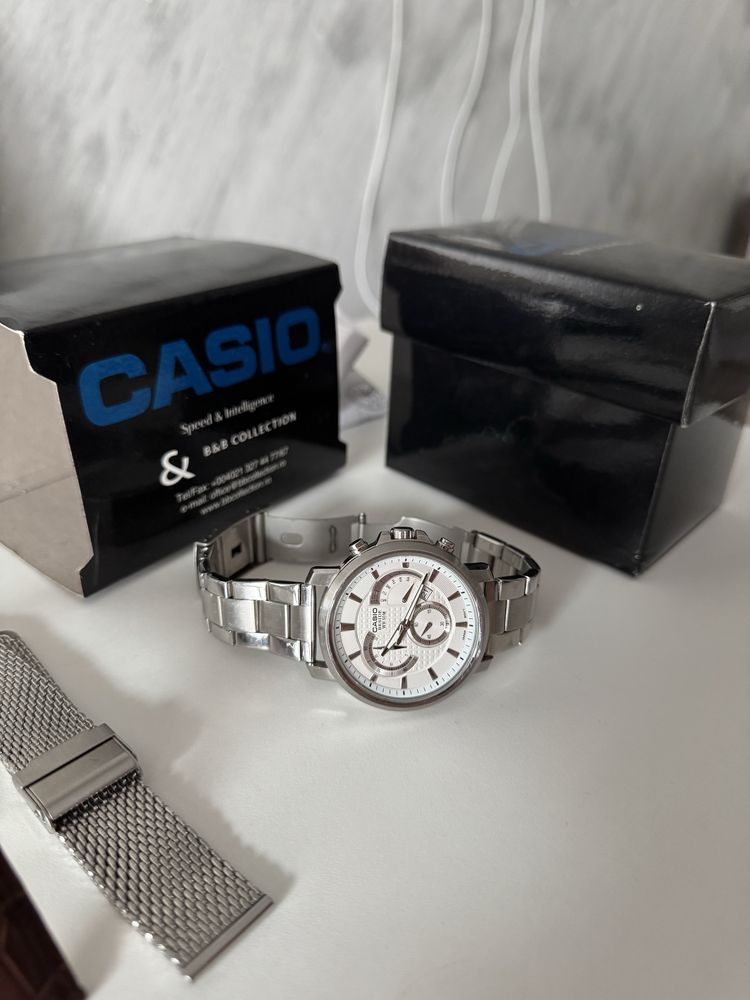 Casio BEM Edifice otel stare bun