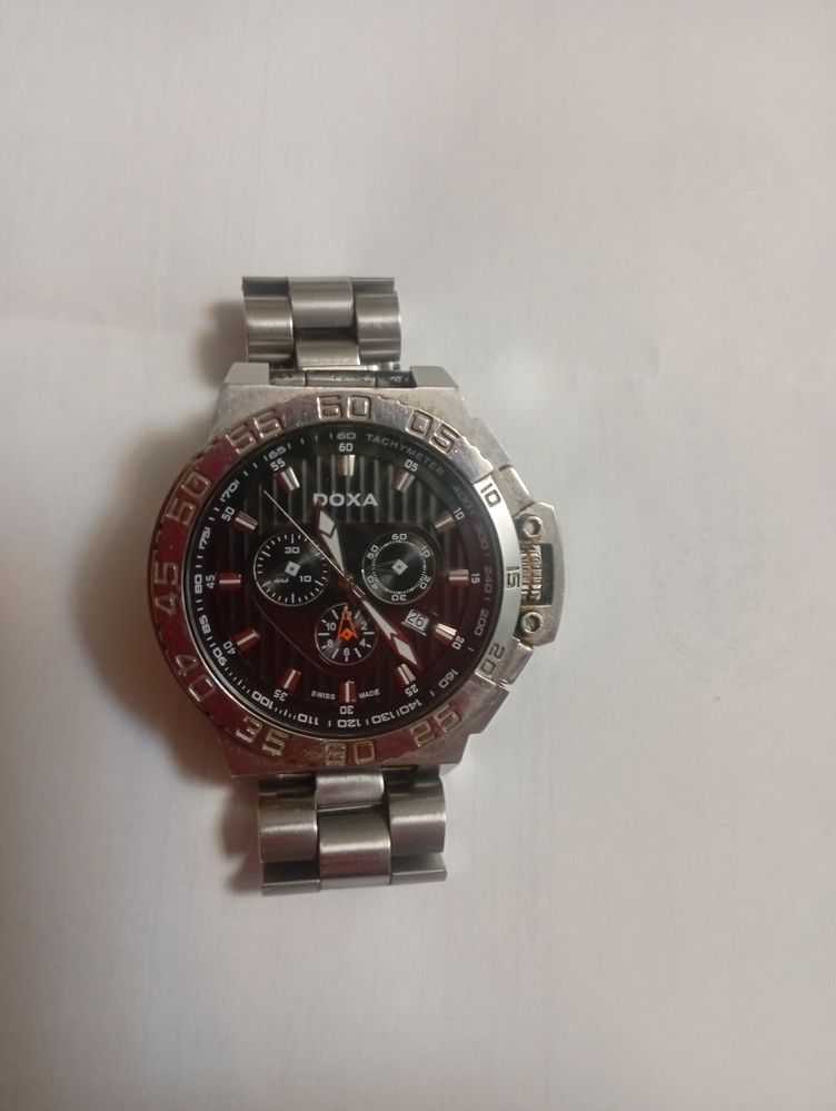 Doxa Chronograph Tachymeter otel stare bun
