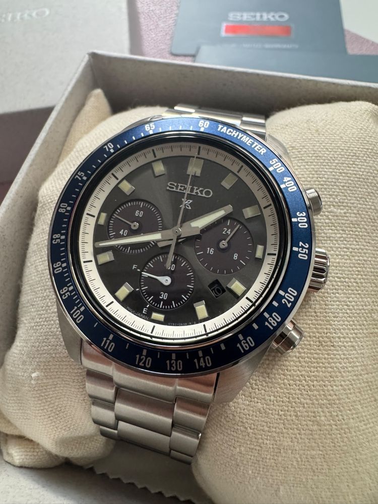 Seiko Speedtimer SSC939P1 otel stare excelent
