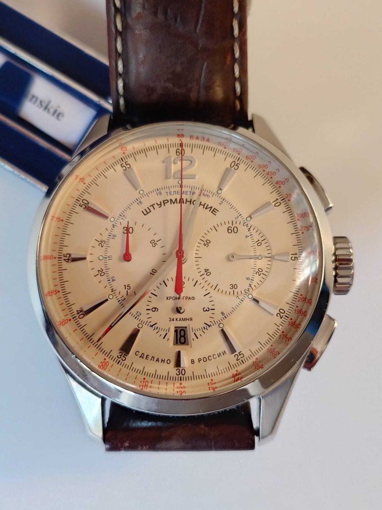 Sturmanskie Strela Open Space Chronograph NE88/1855992 otel stare excelent