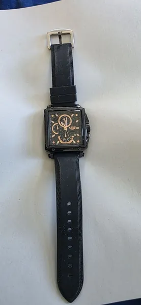 LIGE Square Chronograph otel stare bun