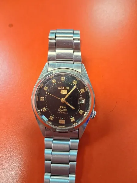 Seiko 5 Crystal otel stare bun