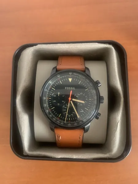 Fossil Chronograph otel stare nou